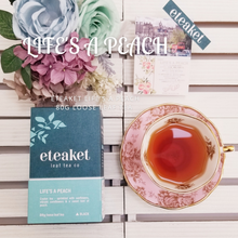 画像をギャラリービューアに読み込む, eteaket LIFE’S A PEACH loose leaf tea