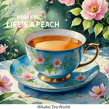 画像をギャラリービューアに読み込む, eteaket LIFE’S A PEACH loose leaf tea
