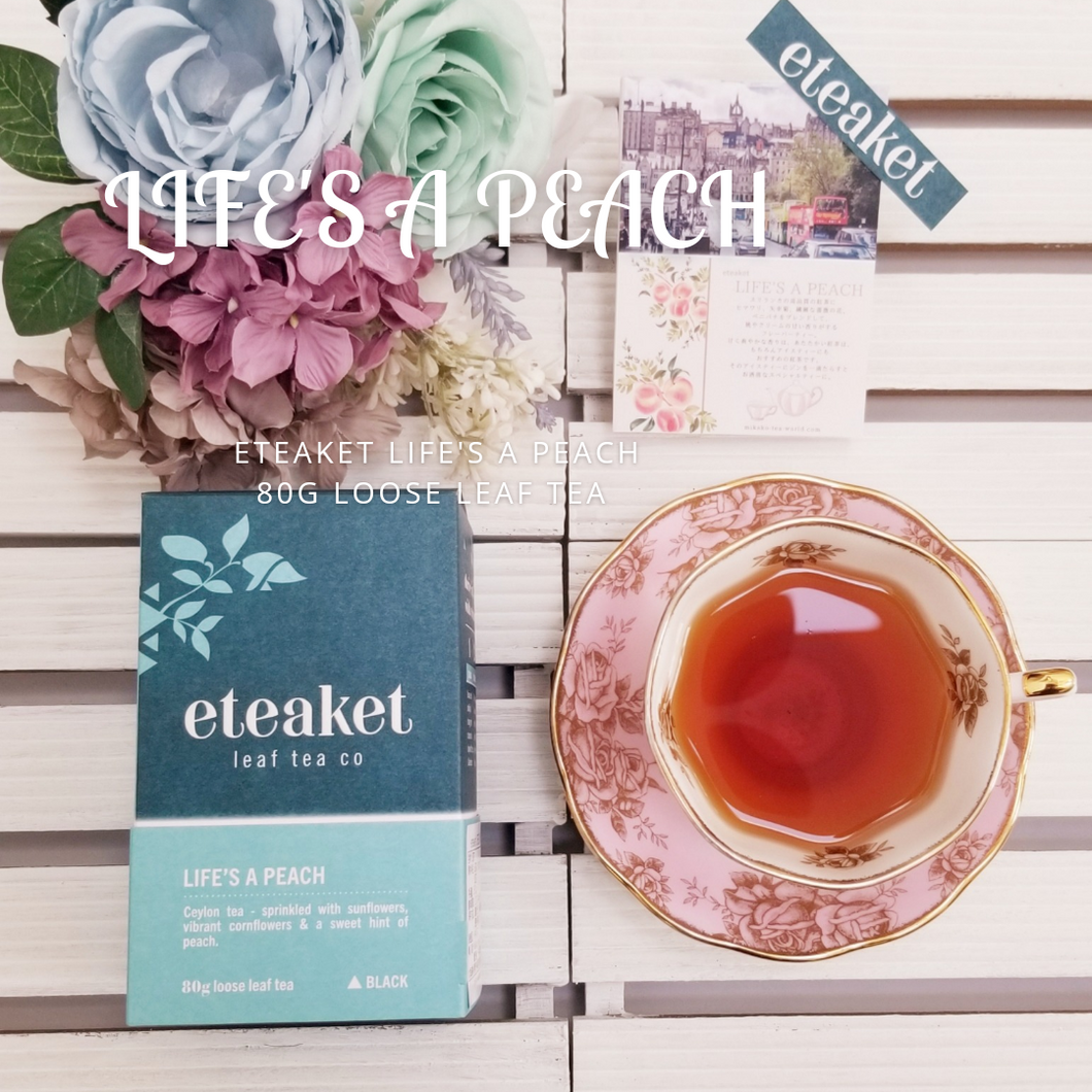 eteaket LIFE’S A PEACH loose leaf tea